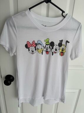 Women’s White Disney Character Graphic Tee